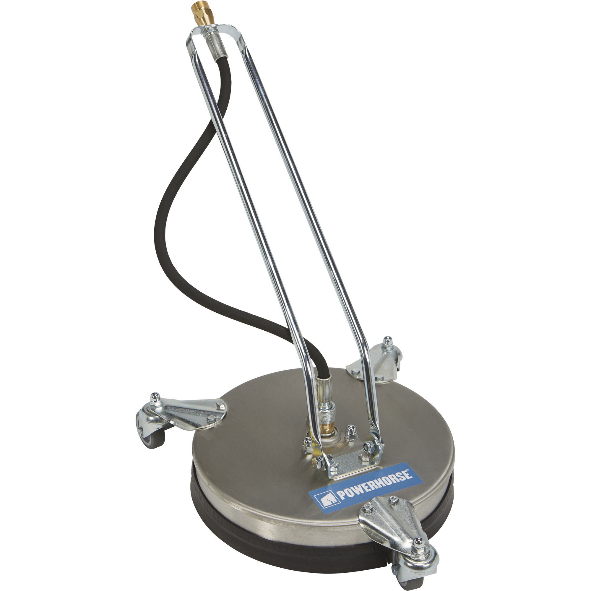 Powerhorse Pressure Washer Surface Cleaner, 12in. Dia., 3000 PSI, 4.0 GPM, Stainless Steel, Model #49433